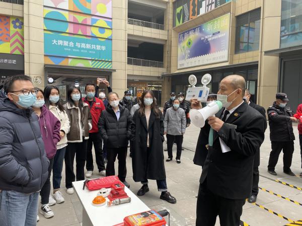【户表消防演练】加强防火意识，，，，，，，，冬季消防演练圆满成功