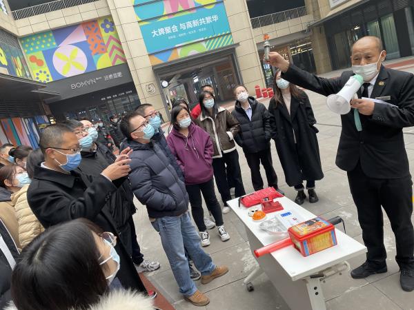 【户表消防演练】加强防火意识，，，，，，，，冬季消防演练圆满成功